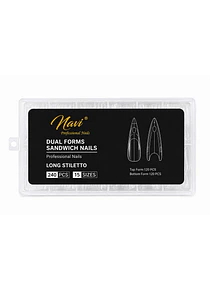 Dual form Sandwich Long stiletto Navi