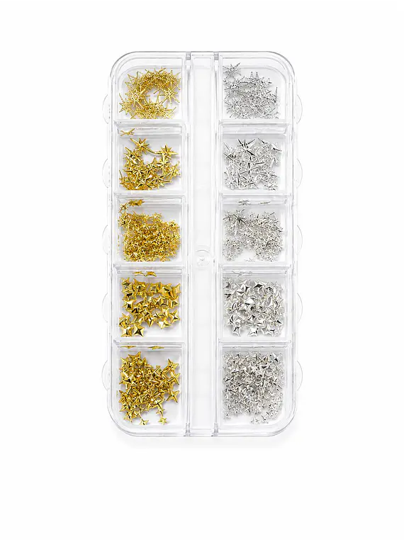 Set charms galaxy y estrellas mixtas x12 