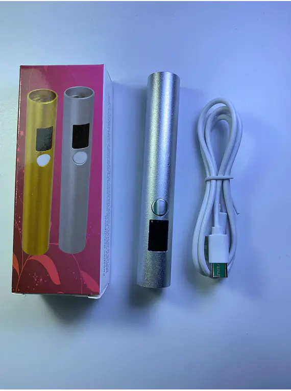 Lámpara metálica Uv/Led precurado con pantalla digital 3w