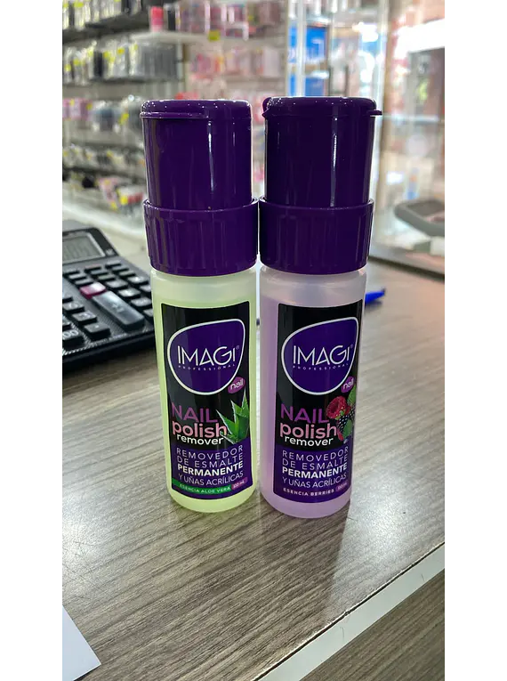 Removedor de Esmalte Permanente Imagi.