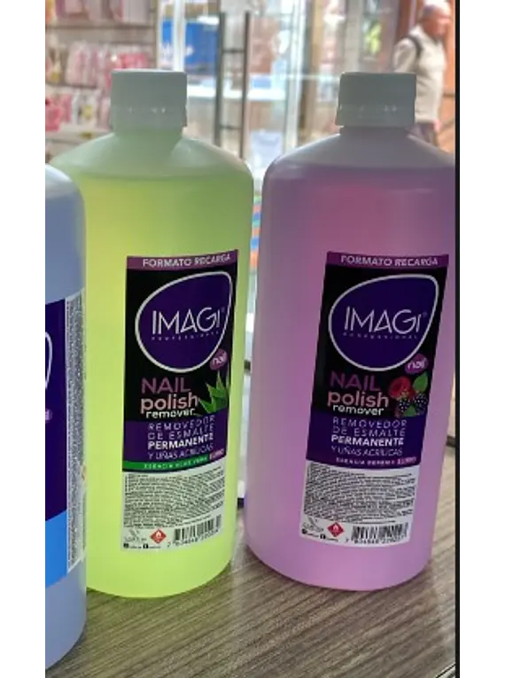 Removedor de Esmalte Permanente Imagi.