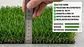 Pasto Sintético Prime 40 mm Zona Verde  - Miniatura 2