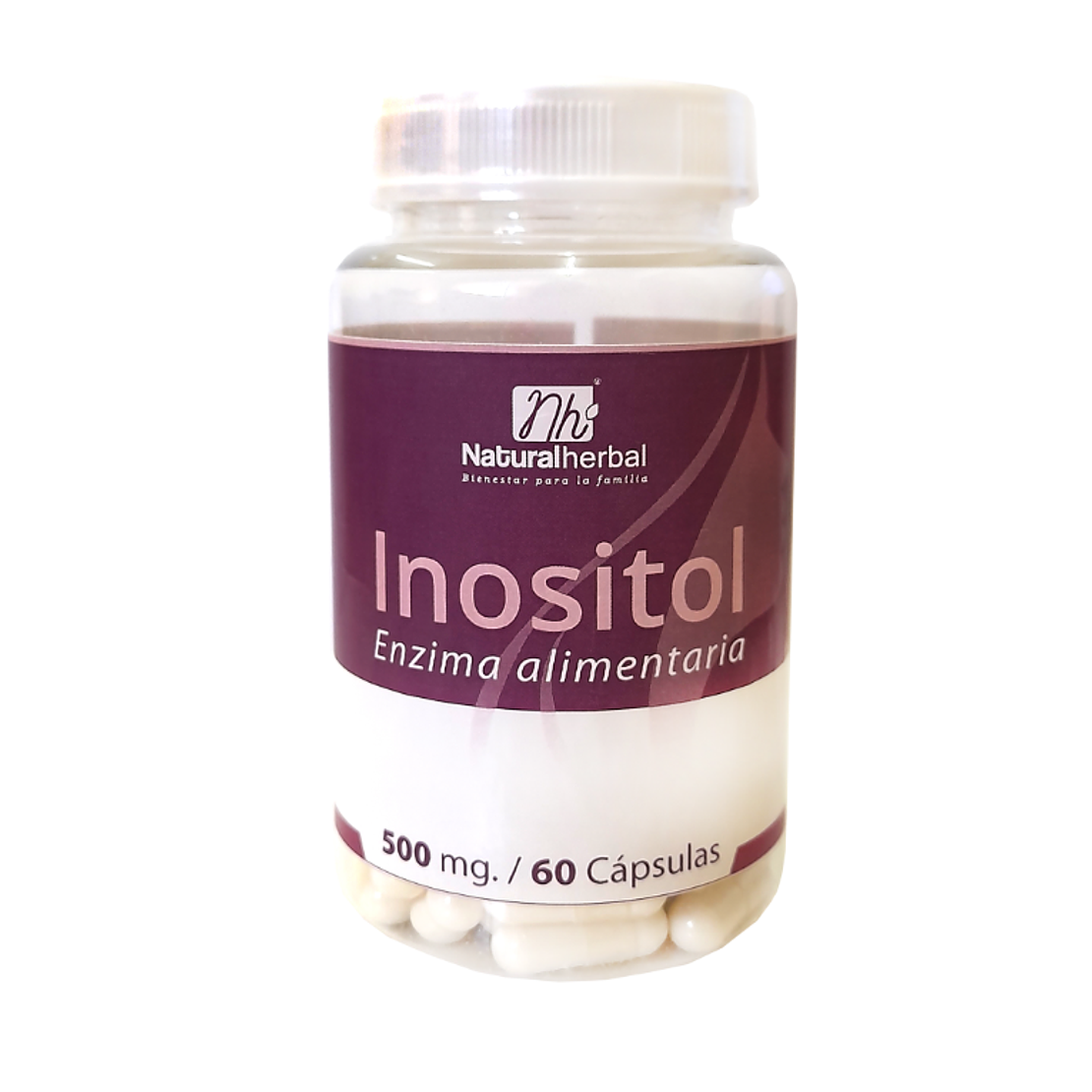 Inositol - 60 capsulas - 500 mg 1
