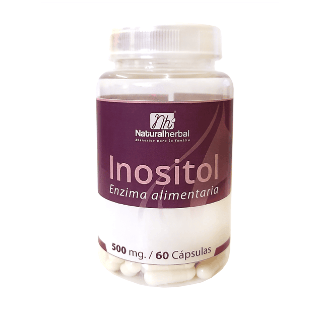Inositol - 60 capsulas - 500 mg