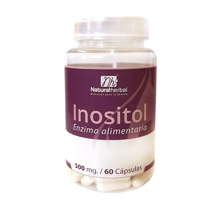 Inositol - 60 capsulas - 500 mg 1