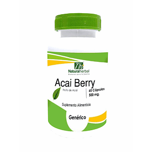 Acai Berry - 500 mg x 60 capsulas