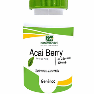 Acai Berry - 500 mg x 60 capsulas