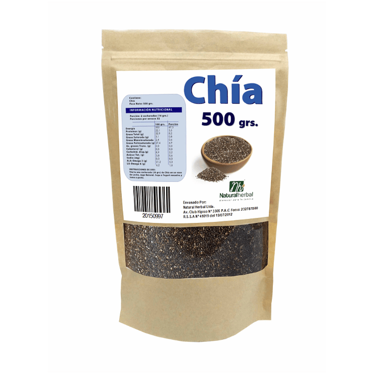Chía - 500 gr.   1