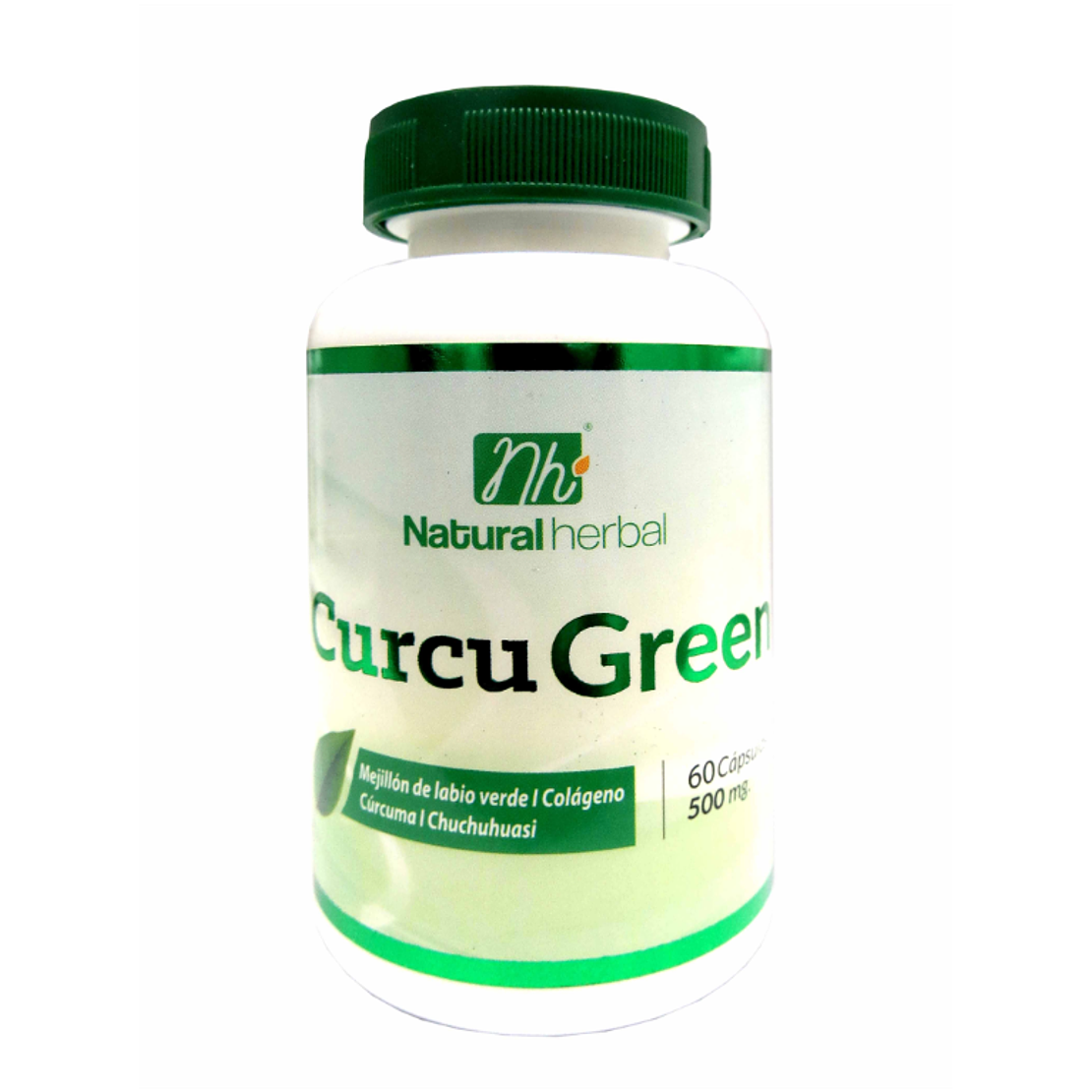 Curcugreen - 60 Cápsulas 500 mg. 1