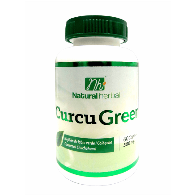 Curcugreen - 60 Cápsulas 500 mg.
