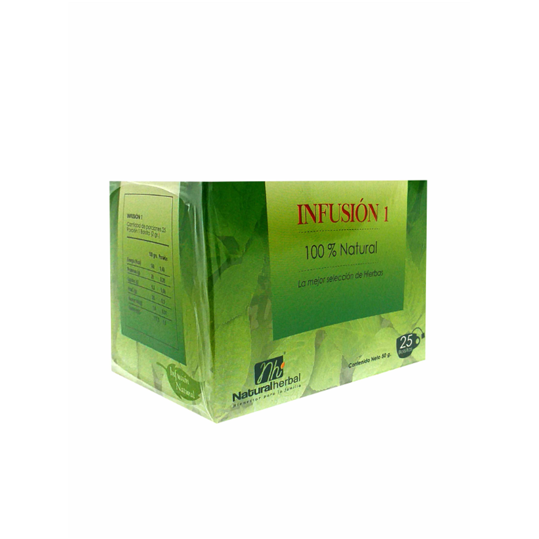 Infusión N° 1 - 25 bls. 50 gr. 1