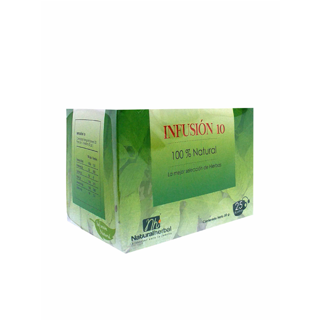 Infusión N° 10 - 25 bls. 50 gr. 1