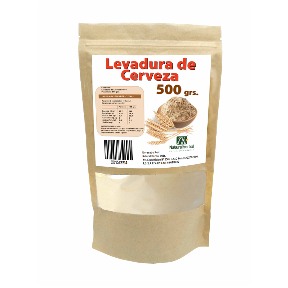 Levadura Cerveza - 500 gr.   1