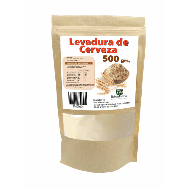 Levadura Cerveza - 500 gr.  