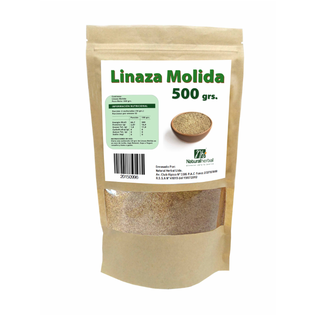 Linaza Molida - 500 gr.   1