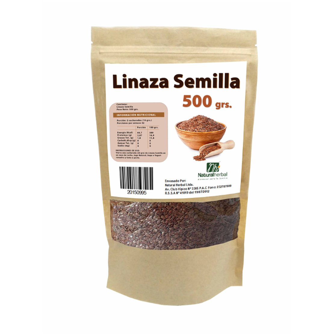 Linaza Entera - 500 gr.   1