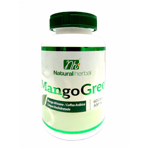 Mangogreen - 60 Cápsulas 500 mg.