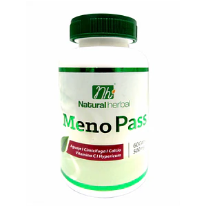 Menopass - 60 Cápsulas 500 mg.
