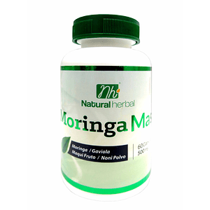 MoringaMass - 60 Cápsulas 500 mg.
