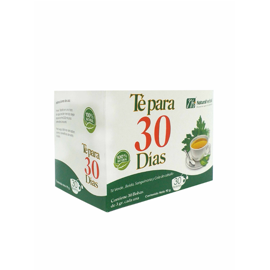 Té para 30 días - 30 Bol. de 3 gr. 1