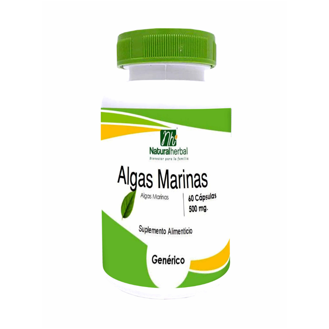 Algas marinas - 500mg x 60 caps 1