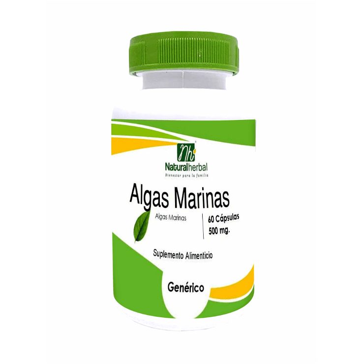 Algas marinas - 500mg x 60 caps 1