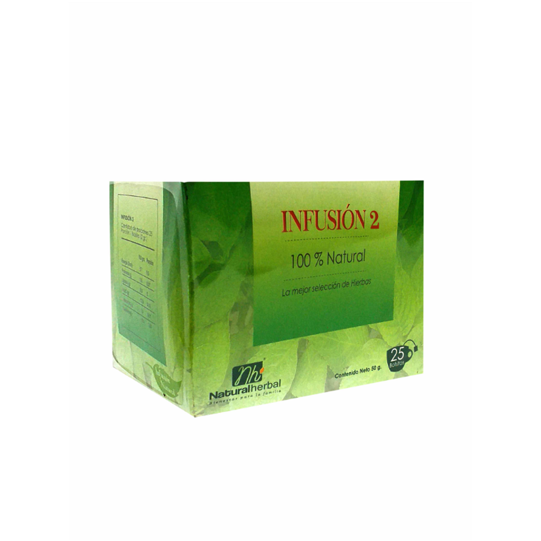 Infusion n°2 - 25 bolsitas. 50gr 1