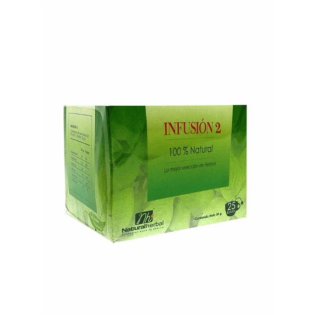 Infusion n°2 - 25 bolsitas. 50gr