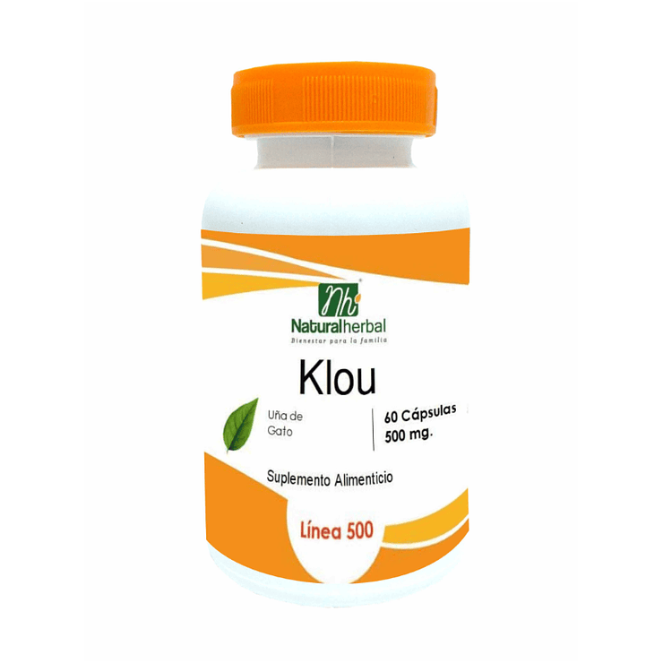 Klou - 500mg x 60 caps 1