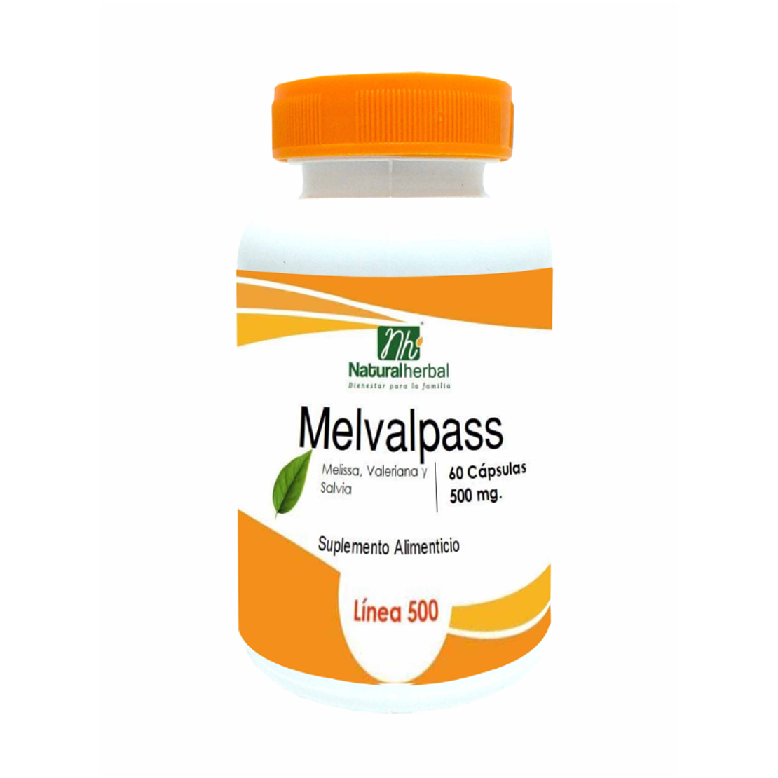 Melvalpass - 500mg x 60 caps 1