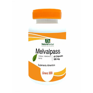 Melvalpass - 500mg x 60 caps