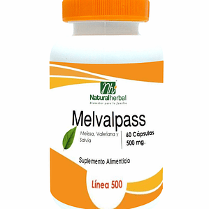 Melvalpass - 500mg x 60 caps