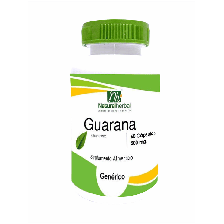 Guarana - 500mg x 60 caps 1
