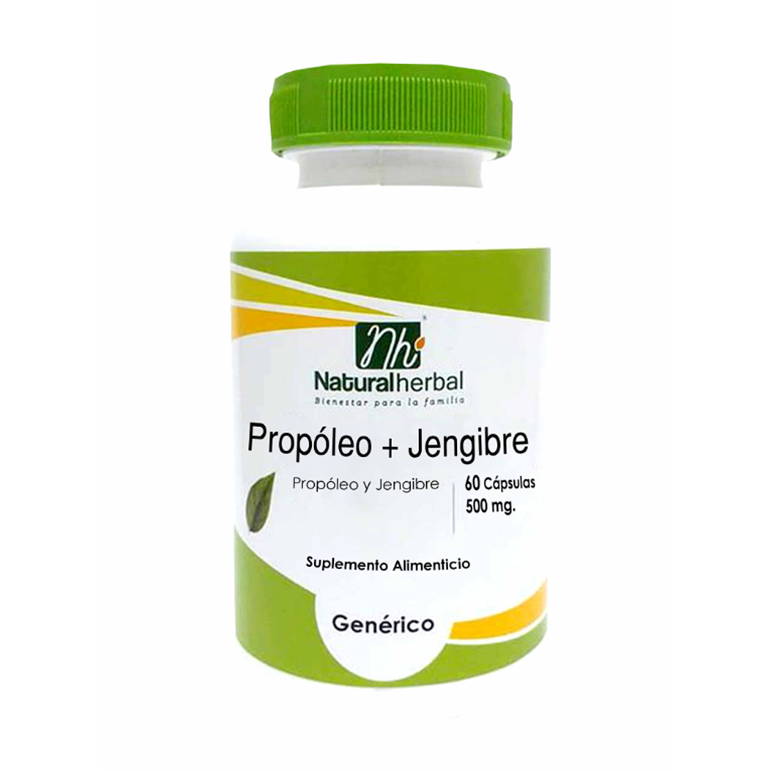 Propoleo + jengibre - 500mg x 60 caps 1