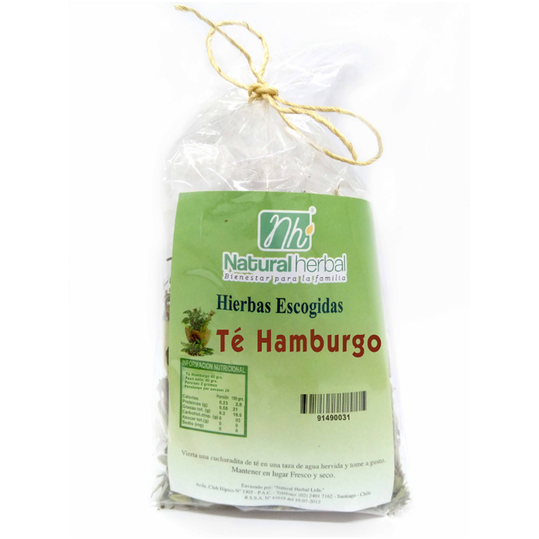 Te Hamburgo - hierba 40 gr 1