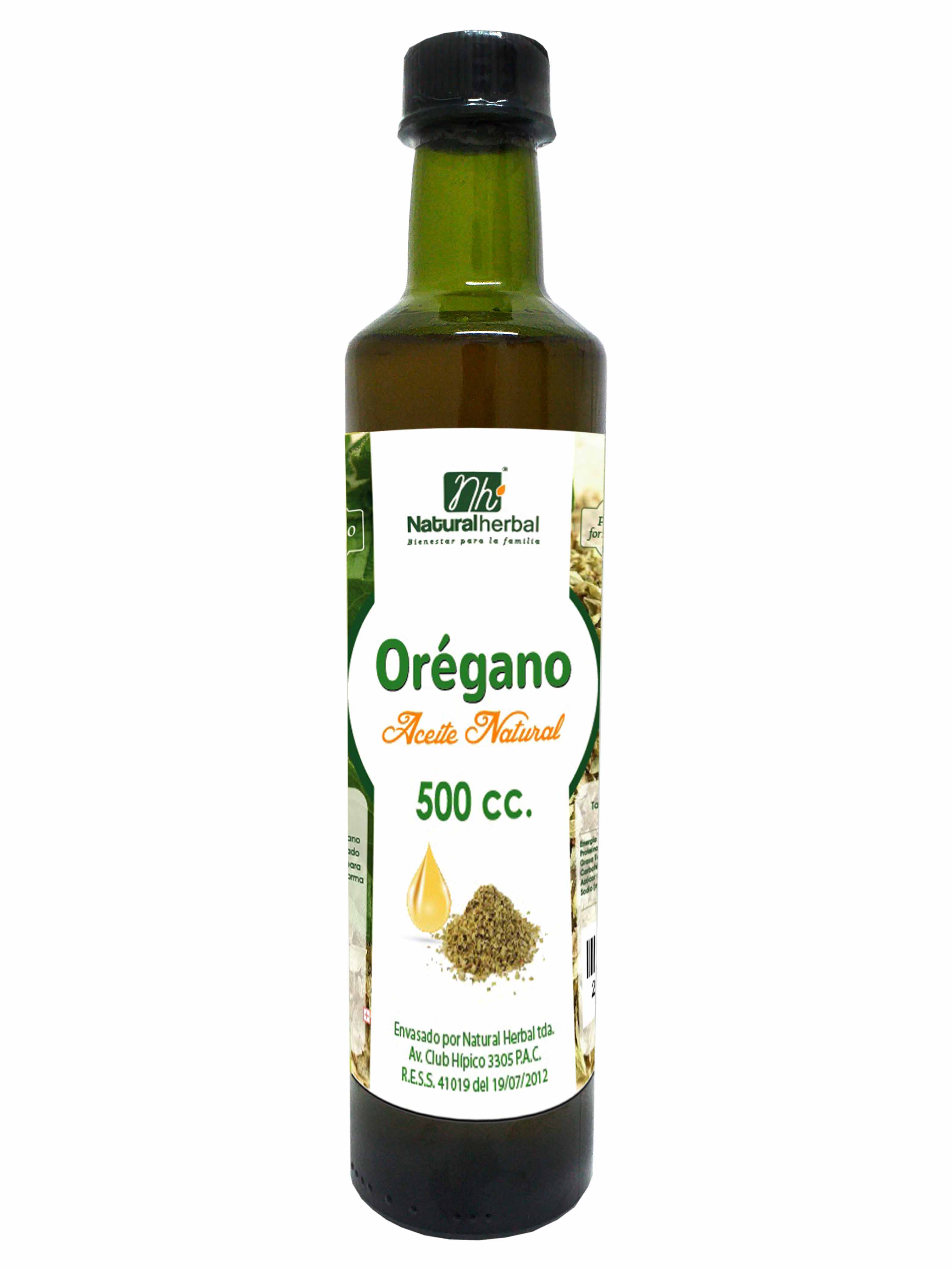Aceite De Orégano, 500Ml