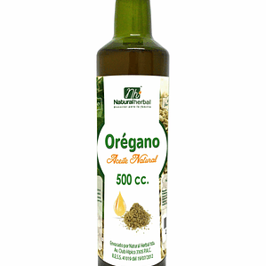 Aceite De Orégano, 500Ml