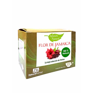 Flor de Jamaica 25 bolsitas te
