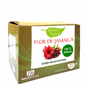 Flor de Jamaica 25 bolsitas te