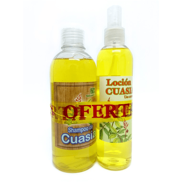 Pack cuasia  (Loción & Shampoo) - 250/400 ml.  