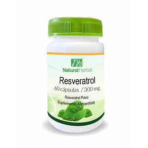 Resveratrol 300 mg x 60 capsulas