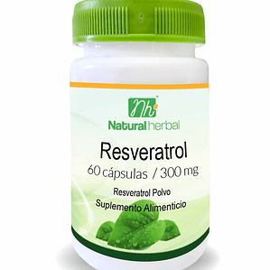 Resveratrol 300 mg x 60 capsulas