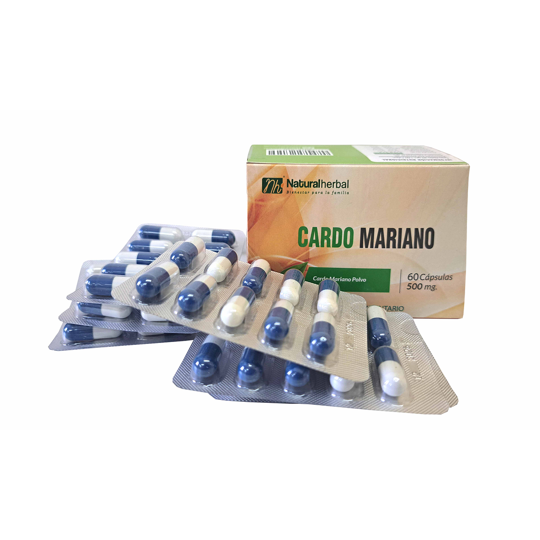 Cardo Mariano - 60 Cápsulas 500 mg. 3