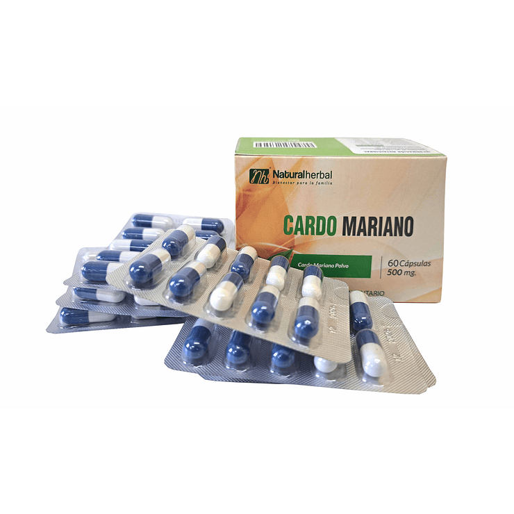 Cardo Mariano - 60 Cápsulas 500 mg. 3