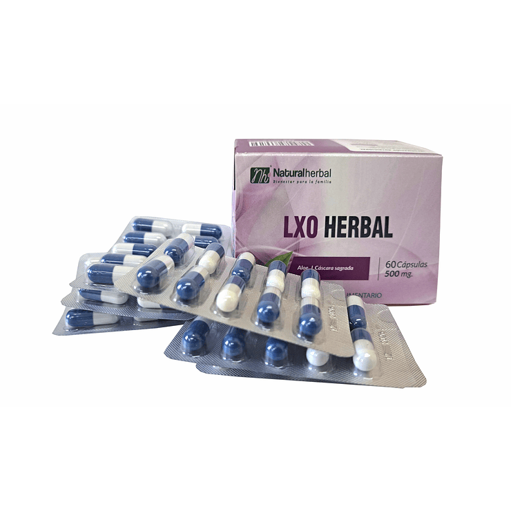 Lxo Herbal - 60 Cápsulas 500 mg. 3