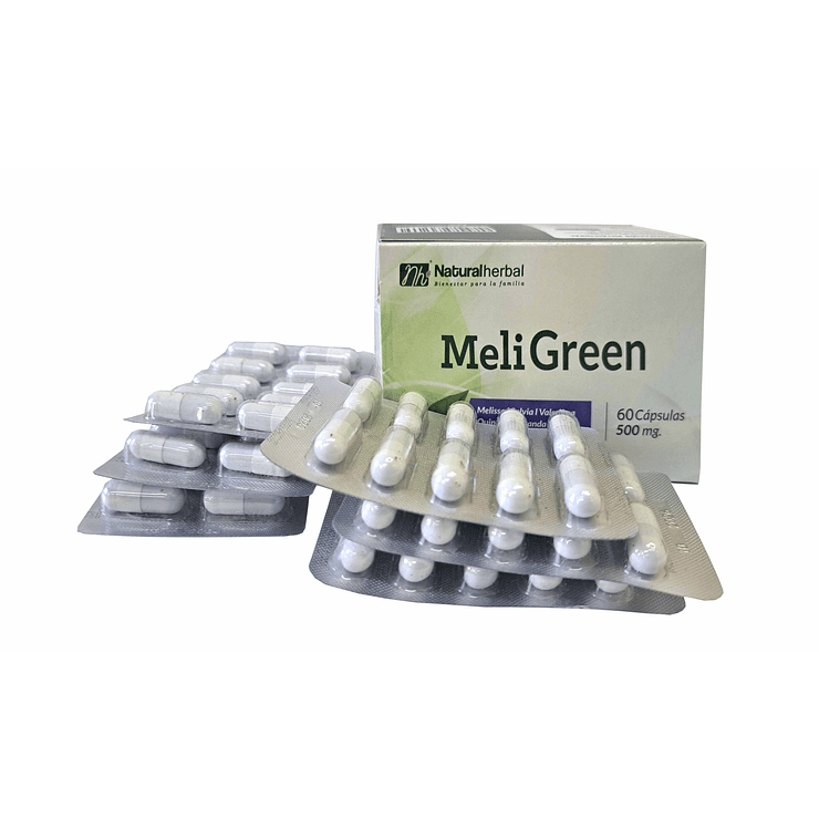 Meligreen - 60 Cápsulas 500 mg. 3