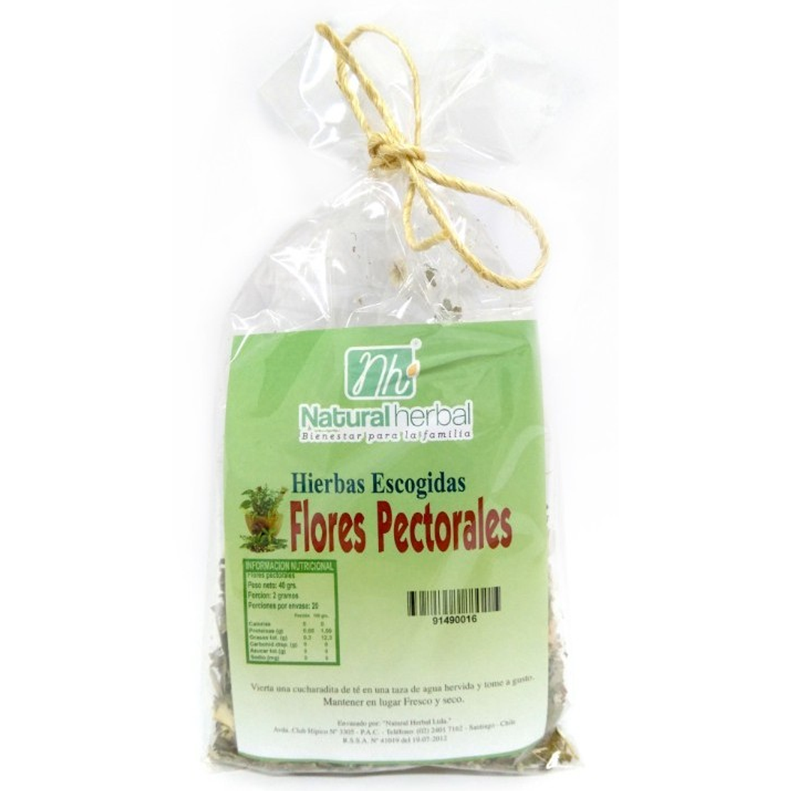 Flores pectorales - 40 gr.   1
