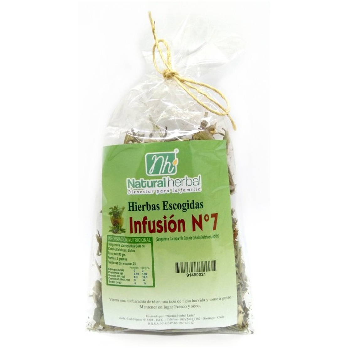 Infusión n°7 - 40 gr.   1