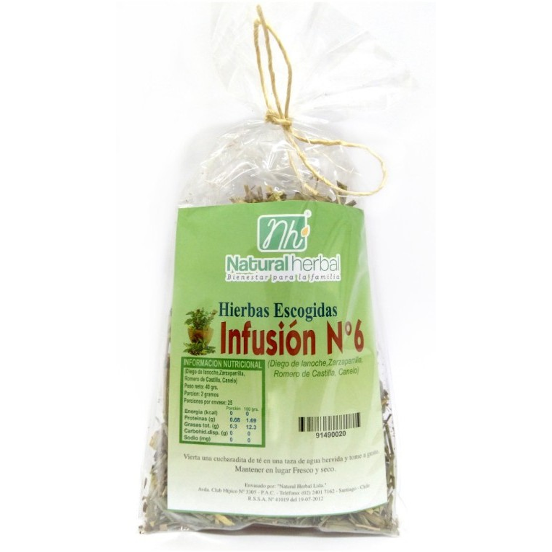 Infusion n°6 - 40 gr.   1