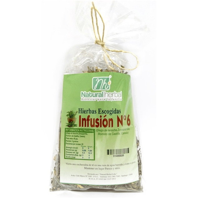 Infusion n°6 - 40 gr.  
